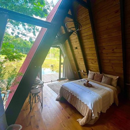 Villa Sitio Lar Da Terra à São Roque Extérieur photo