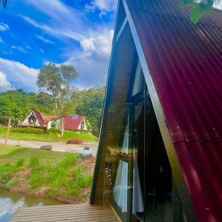 Villa Sitio Lar Da Terra à São Roque Extérieur photo