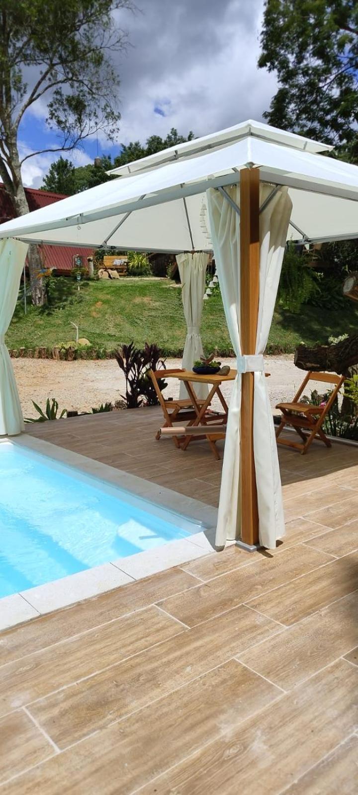 Villa Sitio Lar Da Terra à São Roque Extérieur photo