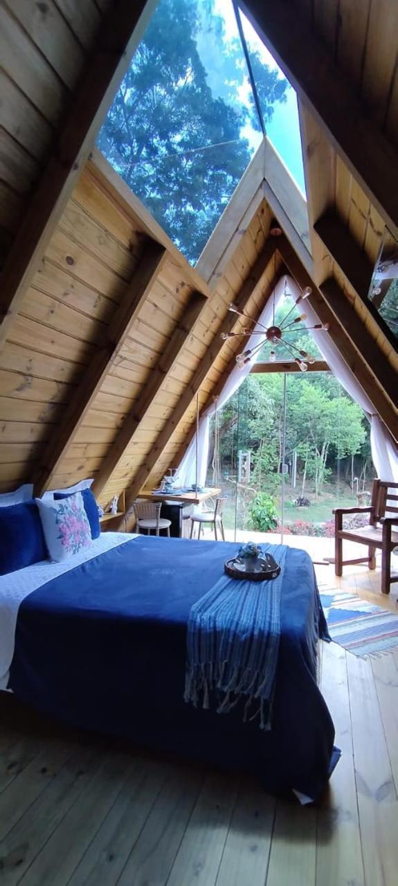Villa Sitio Lar Da Terra à São Roque Extérieur photo